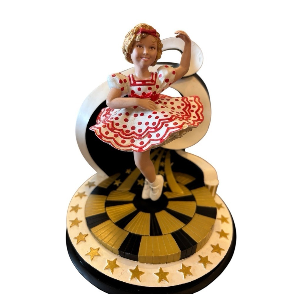 Danbury Mint  Shirley Temple Stand up And Cheer Figurine Vintage Used
